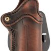 1791 Gunleather Paddle Holster Optic Ready OWB Size 01 Vintage Leather