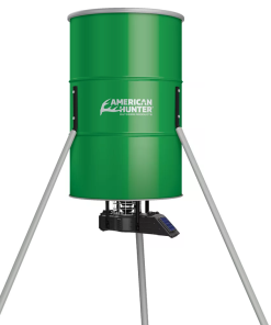 American Hunter Tripod Feeder 350lb Sunslinger Kit Green