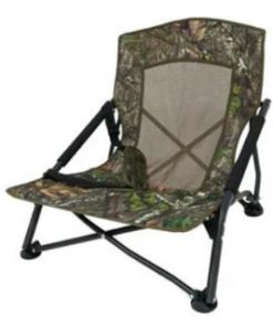 Bog Gear Low Pro Turkey Camo Chair Mossy Oak Obsession Fold-Up Design