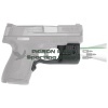 Crimson Trace Laserguard Pro for Smith & Wesson M&P Shield  Black  Green Laser