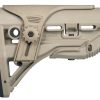 Fab Defense GL-Shok Buttstock Flat Dark Earth for AR-15