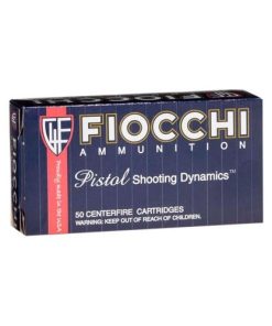Fiocchi Shooting Dynamics .380 Ammo Brass 95-Grain 50-Rounds FMJ