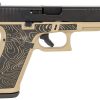 Glock 17 Gen5 "Topography" Flat Dark Earth / Black 9mm 4.49" Barrel 17-Rounds USA