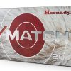 Hornady V-MATCH 6mm Creedmoor 80 Grain 20-Rounds ELD-VT