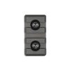 Midwest Industries M-LOK 3-slot Rail Section Black