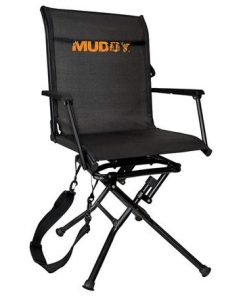 Muddy Swivel-Ease Ground Seat up to 300lbs with Adjustable Legs