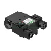 NC Star Green Laser 4X LED Nav Light Box/QR Mount Black