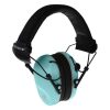 Radians R-Series R-3200 Dual Mic Aqua Green Electronic Earmuff 23dB NRR