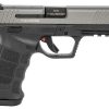 SAR USA SAR9 Pistol Black/Platinum 9mm 4.40" Barrel 17-Rounds 3-Dot Contrast Sights
