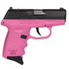 SCCY CPX-3 Pink 380 ACP 3.1" Barrel 10 Rounds Optics Ready