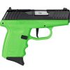 SCCY DVG-1 RDR Lime Frame/Black Slide 9mm 3.1â€ Barrel 10-Rounds