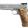 Sig Sauer 1911 Stainless Super Target  45ACP  5-Inch 8rd Wood Grips
