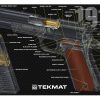 TekMat Original Cleaning Mat 11x17" with 1911 3D Diagram
