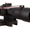 Trijicon ACOG 3X30mm Dual Illuminated Red Chevron .233/62 Grain Includes Q-LOC Mount