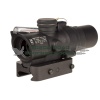 Trijicon Compact ACOG Low Height 1.5x16S Rifle Scope Illuminated Red Ring 2 MOA w/ Mount