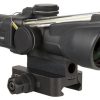 Trijicon Compact ACOG 1.5x24 Rifle Scope Illuminated Amber Crosshair w/ Mount