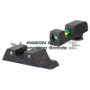 Trijicon DI Night Sight Set Green/Green Glock 20 / 21 / 29 / 30 / 36 / 40 / 41 Dovetail