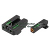 Truglo Brite-Site TFX PRO Sights  Black  Fits Springfield XD