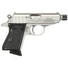 Walther PPK Stainless .32 ACP 3.3" Threaded Barrel 6-Rounds