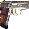 Walther PPK/S Exquisite Engraved .380 ACP 3.3" Barrel 7-Rounds