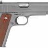 Colt Firearms 1911 Government Stainless .38 Super 5" Barrel 9-Rounds