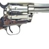 EAA Corp Bounty Hunter Nickel .45 LC 4.5" Barrel 6-Rounds Walnut Grips