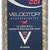 CCI Ammunition Velocitor Brass .22 LR 40-Grain 50-Rounds CPHP