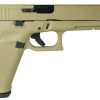 Glock 34 Gen5 MOS Flat Dark Earth 9mm 5.31" Barrel 17-Rounds