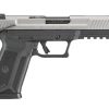 Ruger-57 Silver 5.7x28mm 4.9" Barrel 20-Rounds Ambidextrous Safety