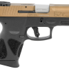 Taurus G2C Pistol Burnt Bronze 9mm 3.25" Barrel 12-Rounds Includes 2 Magazines